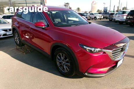 Red 2021 Mazda CX-9 Wagon Touring (fwd)