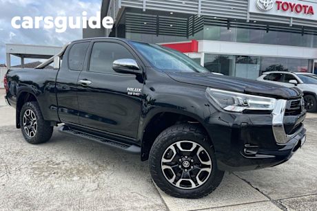 Black 2022 Toyota Hilux X Cab Pickup SR5 (4X4)