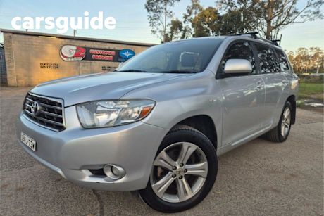 Silver 2008 Toyota Kluger Wagon KX-S (4X4)