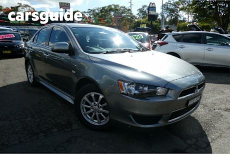 Grey 2013 Mitsubishi Lancer Sedan LX