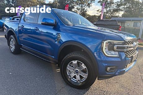 Blue 2022 Ford Ranger Double Cab Pick Up XLT 3.0 (4X4)
