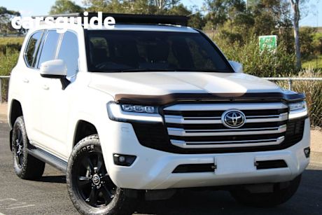 White 2022 Toyota Landcruiser Wagon LC300 VX (4X4)