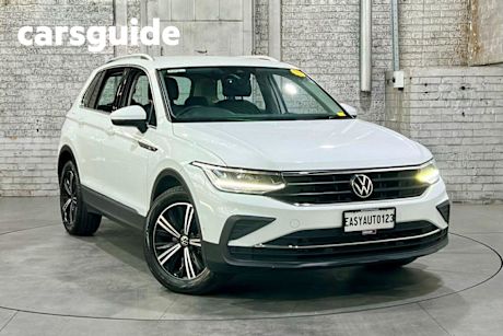 White 2022 Volkswagen Tiguan Wagon 110TSI Life