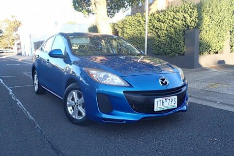 Blue 2012 Mazda 3 Sedan NEO