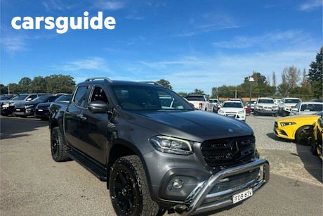 Grey 2018 Mercedes-Benz X350 Dual Cab Utility D Power (4Matic)