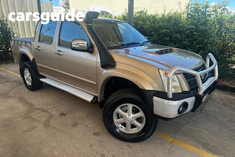 Gold 2007 Holden Rodeo Crew Cab Pickup LT (4X4)