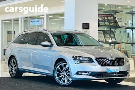 Silver 2017 Skoda Superb Wagon 162 TSI