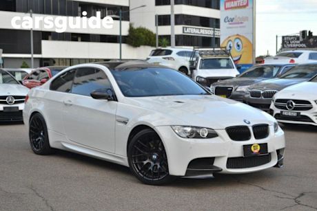 White 2009 BMW M3 Coupe