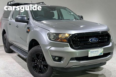 Silver 2019 Ford Ranger Double Cab Pick Up XLS 3.2 Sport (4X4)