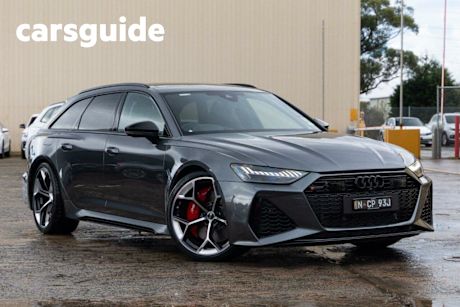 Grey 2025 Audi RS 6 Wagon Avant 4.0 Tfsi Quattro Mhev