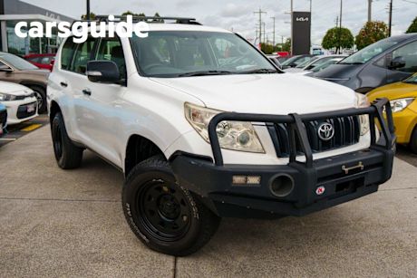 White 2013 Toyota Landcruiser Prado Wagon GX (4X4)