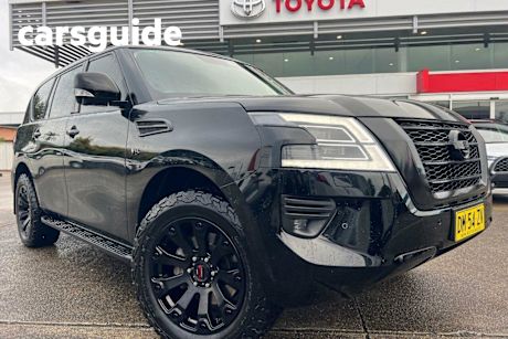 Black 2021 Nissan Patrol Wagon TI (4X4)