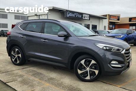Grey 2017 Hyundai Tucson Wagon Highlander (awd)
