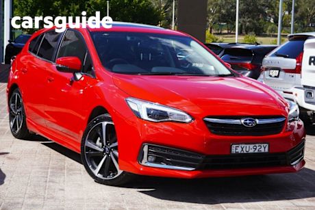 Red 2023 Subaru Impreza Hatchback 2.0I-S (awd)