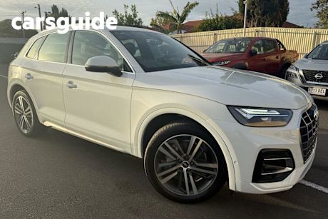 White 2023 Audi Q5 Wagon 45 Tfsi Quattro Mhev