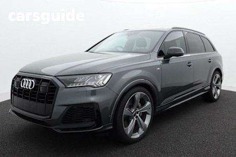 Grey 2021 Audi Q7 Wagon 50 TDI Quattro S Line Mhev