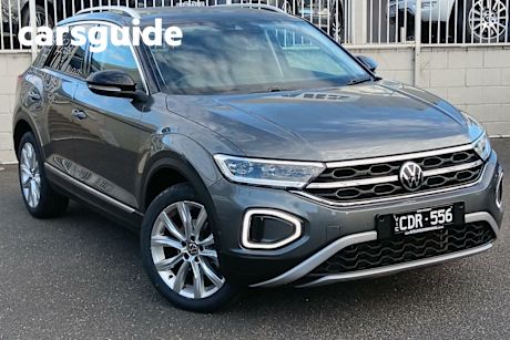 Grey 2022 Volkswagen T-ROC Wagon 110TSI Style
