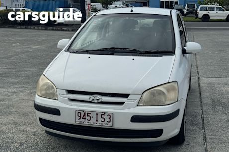 White 2005 Hyundai Getz Hatchback GL