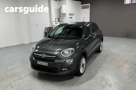 Black 2017 Fiat 500X Wagon Lounge