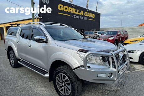 Silver 2015 Nissan Navara Ute Tray ST-X (4x4) NP300 D23