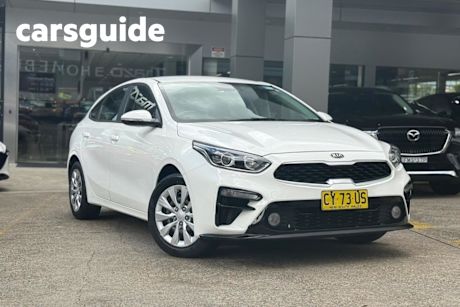 White 2020 Kia Cerato Sedan S