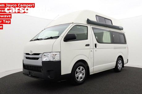 White 2019 Toyota Hiace Van LWB