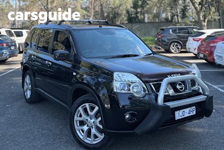Black 2012 Nissan X-Trail Wagon TI (4X4)