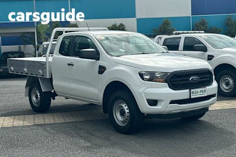 White 2018 Ford Ranger Super Cab Chassis XL 2.2 HI-Rider (4X2)