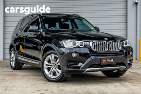 Black 2015 BMW X3 Wagon Xdrive 20I