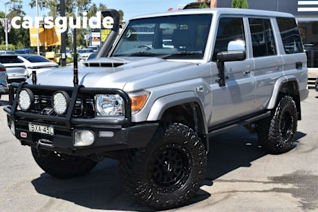 Silver 2018 Toyota Landcruiser Wagon GXL (4X4)