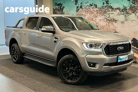 Silver 2022 Ford Ranger Double Cab Pick Up XLT 3.2 (4X4)