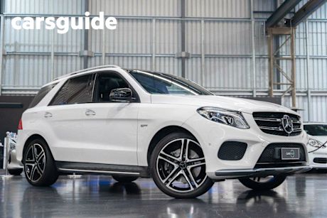 White 2016 Mercedes-Benz GLE43 Wagon 4Matic