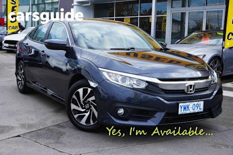 Blue 2017 Honda Civic Sedan VTI-S
