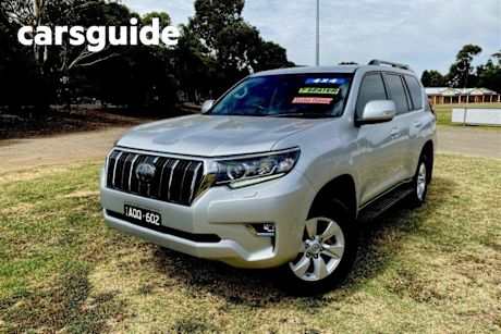 Silver 2017 Toyota Landcruiser Prado Wagon GXL (4X4)