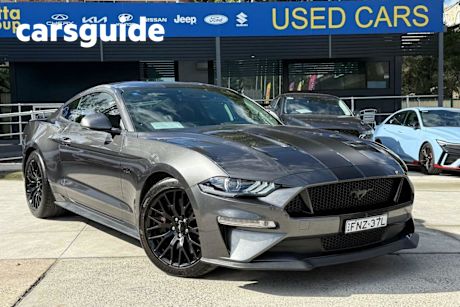 Grey 2018 Ford Mustang Coupe Fastback GT 5.0 V8