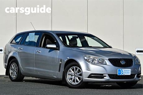 Silver 2013 Holden Commodore Sportswagon Evoke