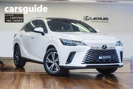 White 2024 Lexus RX Wagon RX350h E-CVT 2WD Luxury