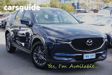 Blue 2018 Mazda CX-5 Wagon Maxx Sport (4X2)