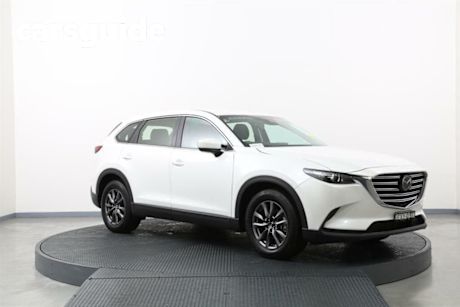 White 2023 Mazda CX-9 Wagon Sport (fwd)