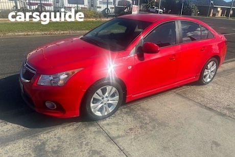 Red 2013 Holden Cruze Sedan SRI
