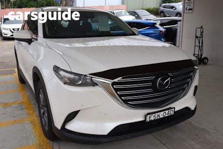 White 2022 Mazda CX-9 Wagon Touring (awd)