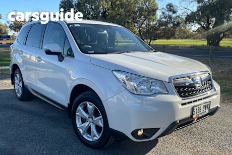 White 2015 Subaru Forester Wagon 2.5I-L