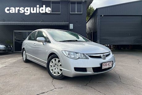 Silver 2007 Honda Civic Sedan VTI