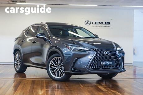 Grey 2024 Lexus NX350H Wagon Sports Luxury + EP1 Hybrid AWD