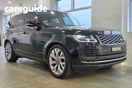 Black 2018 Land Rover Range Rover Wagon Vogue SDV6 (202KW)