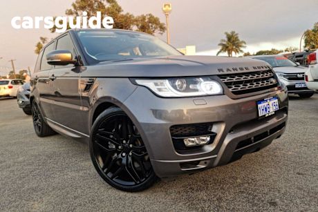 Silver 2013 Land Rover Range Rover Wagon SPORT 3.0 SDV6 SE LW