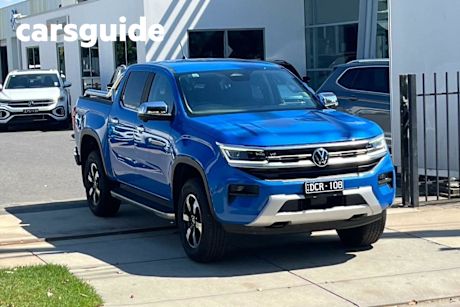 Blue 2023 Volkswagen Amarok Dual Cab Utility Style TDI600 4Motion