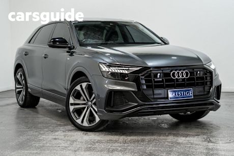 Grey 2019 Audi Q8 Wagon 55 Tfsi Quattro (hybrid)