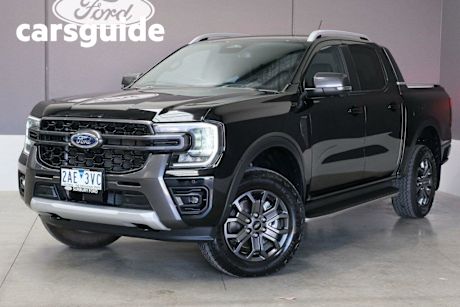 Black 2024 Ford Ranger Double Cab Pick Up Wildtrak 2.0 (4X4)