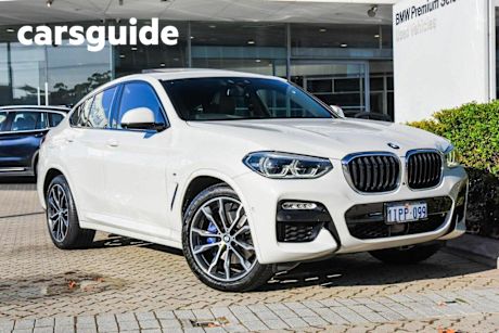 White 2018 BMW X4 Coupe Xdrive 30I M Sport